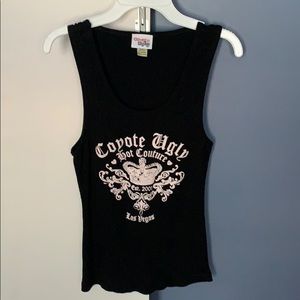 Black Coyote Ugly Tank Top